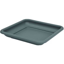 T&J Untersetzer für DANIELA Untersetzer DANIELA aus UV-beständigem Kunststoff in Anthrazit, frostsicher, mit Ablauflöchern und festen Kanten zum Einhängen