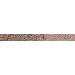 Wellker Sockelfliesen Multicolor rot poliert gefast 8x61 cm, Stärke 10 mm
