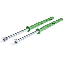 ClayTec Schraubdübel für Dämmplatten in verschiedenen Längen, 100 Stück/Karton