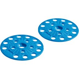 ClayTec Isolierteller für Dämmplatte aus Kunststoff, 100 Stück pro Karton