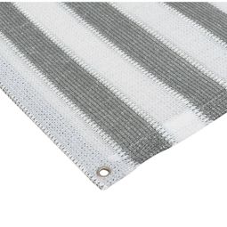 Balkon Sichtschutz Grau-Weiß 90x300 cm Blickdichter Balkon‑Sichtschutz in modernem Grau‑Weiß, mit Ösen zur Befestigung