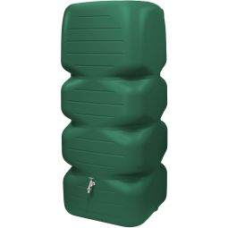 Garantia Regentonne CUBUS Gartentank dunkelgrün Tankgröße 1000 Liter, HxBxL 184x80x80 cm