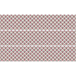 Windhager Fliesenaufkleber Obolus taupe 20x99 cm Fliesenfolie Ideal für Treppenstufen und glatte Flächen, pflegeleicht, einfach anzubringen