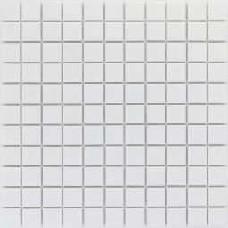 Wellker Keramikmosaik Weiß Uni matt 30,2x30,2 cm Mosaikfliesen 4 mm vielseitig einsetzbar