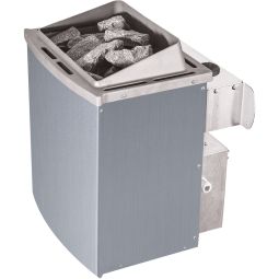 Karibu Saunaofen 9 kW integrierte Steuerung inklusive 18 kg Diabassteine
