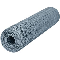 Windhager Kleintiergeflecht Sechseck-Geflechte verzinkt feuerverzinktes, wetterfestes Sechseckgeflecht