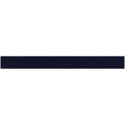 Wellker Sockelfliesen QUARZSTEIN blau poliert Rundkante 6x60 cm, Stärke 10 mm