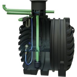 ACO Rain4me Komplettset Haus und Garten Professional Zisterne für Regenwassernutzung verschiedene Tankgrößen, flexible Regenwassernutzung