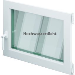 ACO Therm 3.0 Fenstereinsatz Dreh/Kipp Hochwasserdicht mit 3-fach WSG VSG 3-fach Verglasung, hochwasserbeständig, erhöhter Einbruchschutz durch Verbundsicherheitsglas