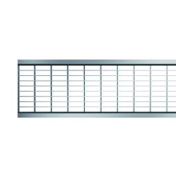 ACO Self Maschenrost 30/10 Stahl verzinkt passend zu Eurolinerinne und Hexaline 2.0, verschiedene Längen