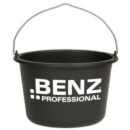 BENZ PROFESSIONAL Baueimer Eimer Robuster Mischeimer für Baustelle, Werkstatt und Garten, Volumen 12 L oder 20 L