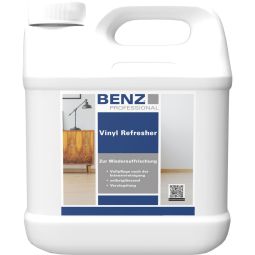 BENZ PROFESSIONAL Vinyl Refresher farblos Bodenpflege Auffrischung und Schutz für strapazierte Designböden, zum Neuaufbau einer pflegenden Schutzschicht