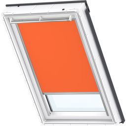 VELUX Verdunkelungsrollo Uni Orange 4564 Dachfenster‑Verdunkelungsrollo in kräftigem Orange für optimale Lichtkontrolle