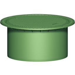 GRAF Teleskop Domschacht Mini mit PE-Deckel grün