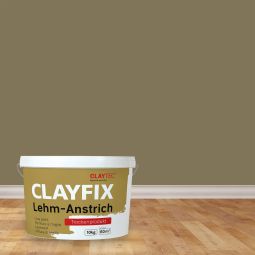 ClayTec Lehm-Anstrich CLAYFIX Sahara-Beige 1,5 kg oder 10 kg Eimer