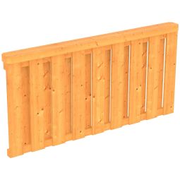 Skan Holz Brüstungsgeländer Douglasie Naturbelassen verschiedene Größen, Douglasie