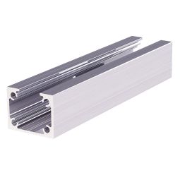 ferax Terrassenmeister Unterkonstruktion Alu-System Verbinder Stabiler Systemverbinder für Aluminium-Unterkonstruktionen, zur Verlängerung der Alu-System-Schiene