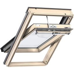 VELUX INTEGRA Schwingfenster GGL 3166 21 Holz Klar lackiert THERMO 2 Kupfer Elektro Verschiedene Größen