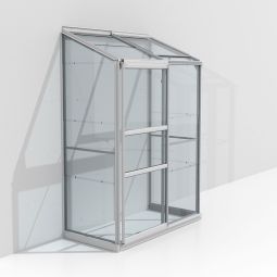 Vitavia Anlehngewächshaus Styx Tomatenhaus Silber Verschiedene Größen
