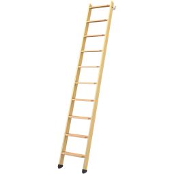 DOLLE Hochbettleiter natur unbehandelt mit 8, 10 oder 12 Stufen erhältlich