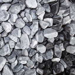 Getrommelt Ice Mix verschiedene Körnungen