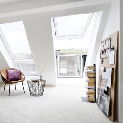 VELUX Cabrio GDL 2066 Holz/Kiefer weiß lackiert Thermo 2 Aluminium 3-fach Niedrig-Energie-Verglasung