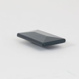 Alu-Pfostenkappe 60/40 mit Überstand RAL 7016 für Pfostenstärke 60x40mm