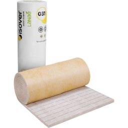 ISOVER Integra UKF-031 WLG 032 Lanaé Untersparren-Klemmfilz Dachdämmung Nichtbrennbares Glaswolle-Dämmelement mit Vlieskaschierung für schlanke Dachaufbauten