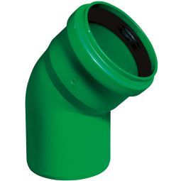 Wellker KG 2000 Bogen DN 110 Abwasserrohr für KG-System PVC -  SN 10 und SN 16, verschiedene Ausführungen