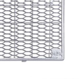 MEA Lichtschachtrost Streckmetall Breite 2000 mm Tiefe Lichtschachtrost: 700 mm