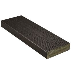 NATURinFORM WPC-Terrassendiele 4000x38x140 mm DIE STARKE Tragbohle anthrazit Massiv hochstabilen Tragbohlen mit 2 verschiedenen Oberflächen, natürliche Optik