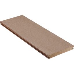 NATURinFORM WPC-Terrassendiele 21x162 mm DIE URBANE Massivdiele tabak Einseitig gebürstete Oberfläche, lediglich 5 Millimeter Fugenmaß