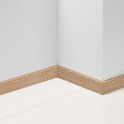 Parador Sockelleiste Eiche Wasserfest D026 Fußleisten Feuchtraumgeeigneter Wandabschluss mit natürlicher Maserung, 2200 mm, Form: SL 5