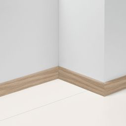 Parador Sockelleiste Eiche Wasserfest D034 Fußleisten Feuchtraumgeeignete Leiste mit natürlicher Eichenmaserung, 2200 mm, Form: SL 5