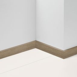 Parador Sockelleiste Eiche Wasserfest D088 Fußleisten Wasserfester Wandabschluss mit natürlicher Eichenstruktur, 2200 mm, Form: SL 5