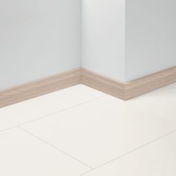 Parador Dekor-Sockelleiste Eiche D015 SL 2/3/4/18 hellgrau Fußleisten Länge 2200 mm, verschiedene Formen