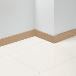Parador Dekor-Sockelleiste Eiche D125 SL 3/18 hellbraun Fußleisten Länge 2200 mm, verschiedene Formen