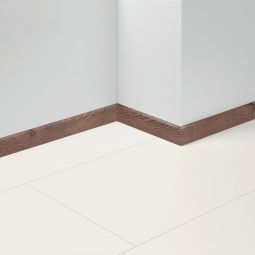 Parador Dekor-Sockelleiste SL 5 WF Eiche D011 dunkelbraun Fußleisten 2200x16x50 mm, wasserfest, einfache Montage