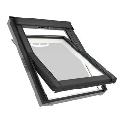 Roto Dachfenster Q42C K200 Schwingfenster Kunststoff Fenster 114x98 cm (11/9) 2-fach Sicherheits- und Wärmedämm-Isolierverglasung 
