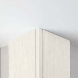 Parador Faltleiste Dekor Esche Weiss Flexible Leiste für saubere Kanten und Übergänge, 2200x60x3,5 mm