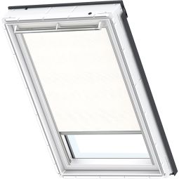 VELUX Sichtschutzrollo Uni Weiß 1028 lichtdurchlässig, für verschiedene VELUX-Dachfenster geeignet