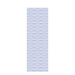 TraumGarten Sichtschutzzaun SYSTEM Designelement FLOW Gitter Silber Sichtschutz 60x180 cm, stabiles, gelochtes Designelement