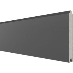 TraumGarten Sichtschutzzaun SYSTEM ALU PLUS Einzelprofil Anthrazit Sichtschutz Steckzaun Lamellenzaun Breite: 178 cm oder 238 cm