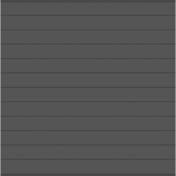 TraumGarten Sichtschutzzaun SYSTEM ALU PLUS Zaunfeld-Set Anthrazit 178 cm Sichtschutz Steckzaun Lamellenzaun Feldmaß (BxH): max. 178x184 cm, Set aus 12 Einzelprofilen und 2 Abschlussleisten