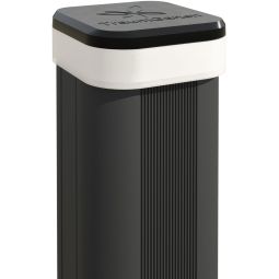 TraumGarten SYSTEM Licht Pfostenkappe für Basic-Pfosten Schützt Pfostenkopf vor Witterung und Verschmutzung,  8 x 8 x 2 cm