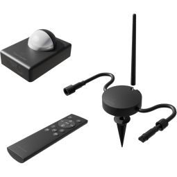 TraumGarten System Licht Smart Control-Set ink. Fernbed., Zeitsch. u. Bewegungsm. Intelligente Lichtsteuerung mit Fernbedienung, Zeitschaltuhr & Bewegungsmelder