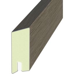 TraumGarten SYSTEM Rhombus Lichtleiste Vintage Oak Stimmungsvolle Beleuchtung im warmen Holzdesign, 179 x 6 x 2 cm