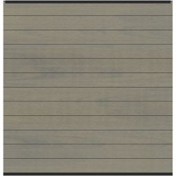 TraumGarten SYSTEM Platinum Zaunfeld Set Taupe Grau Zaunfeld-Set im modernen, dezenten Grauton, 178 x 184 cm