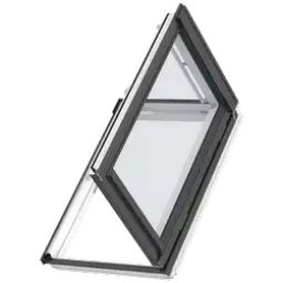 VELUX Wohn- und Ausstiegsfenster GXLB FK06 Dachfenster 66x118 cm DIN rechts angeschlagen, mit Lüftung, hoher Dichtigkeit und wählbarer Verglasung für guten Wärme- und Schallschutz