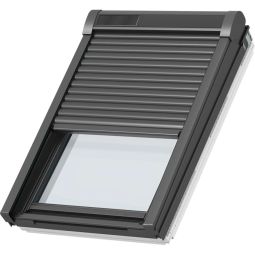 NEU: VELUX Solar-Rollladen SSL 0000K Aluminium Dunkelgrau Für effektiven Hitze- und Lichtschutz, komfortable Bedienung und passend für Velux Fenster ab Baujahr 2000